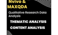do qualitative research, thematic and sentiment analysis using nvivo maxqda
