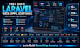 develop a secure and scalable laravel web application