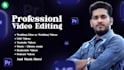 do professional video editing