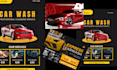 design professional car wash, auto detailing, rental, and poster service flyer