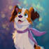 draw a cute disney style pet portrait