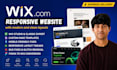 update, redesign, customize wix studio business website