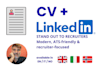 create a standout resume and linkedin profile
