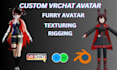 make a custom vrchat avatar ready to work on pc or quest