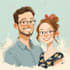 do cute disney cartoon portrait