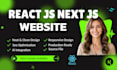 build react js next js vue js website with tailwind css shadcn