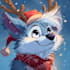 draw a cute christmas icon ych
