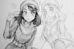 sketch you anime sketch art