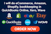 do ecommerce amazon shopify bookkeeping accounting in quickbooks online xero