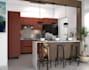 do kitchen design, kitchen interior, 3d model, plans and renders