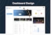 design web app , dashboard , landing page and website