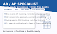 accounts receivable and payable expert