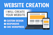create a professional responsive website