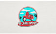 design sustainability classic surf beach logo