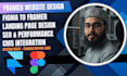 build framer website, framer landing page, figma to framer as framer developer