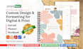 design and format low content journal for amazon KDP