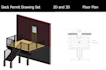 help you deck permit applications drawing set