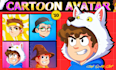 create custom cartoon avatar for social media