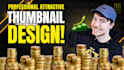 design attractive clickbait youtube thumbnails CTR booster