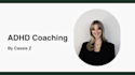 be your adhd coach
