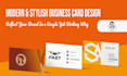 design a modern and professional business card