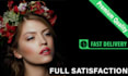 provide high volume ai retouching for professional headshots