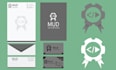 do modern logo and visual brand identity