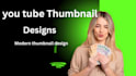 create unique, engaging and high quality youtube thumbnails