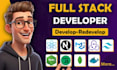 do web application, software development, full stack website development