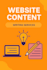 write professional website content about us, services, faq