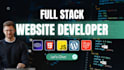 be your full stack web developer