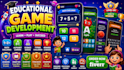 develop educational games for kids, quiz, math, alphabet, and science games