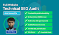 do a complete technical SEO audit and fix all issues