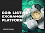 fast track coin token listing ico cmc coingecko crypto promotion presale launch