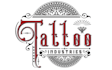create awesome vintage, victorian tattoo studio logo design
