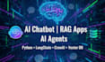 develop custom ai agents using langchain, crewai, and rag