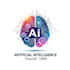 create a futuristic ai tech logo