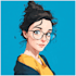 create simple cartoon portrait