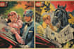 draw a retro vintage comic illustration