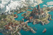 draw fantasy map illustration