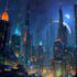 create you sci fi cityscapes with futuristic detail