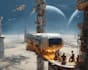 create sci fi concept art and futuristic illustrations