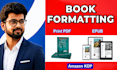 convert PDF or word to epub and format your book for print