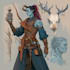 design original dnd character or rpg character art