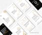 create branded templates for posts, reels, and carousels