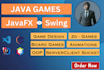 build and debug you javafx, java swing game