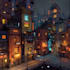 create stunning sci fi city art with futuristic detail