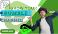 do rumble channel promotion rumble video promotion and rumble monetization
