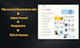 create laravel php ecommerce
