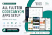 setup 6ammart 6valley eclassify stackfood demandium or other flutter apps on cc